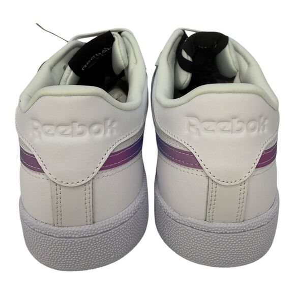 Reebok Women's Club C Revenge FY7514 White Pride Rainbow Shoes Size 11 - Picture 5 of 7